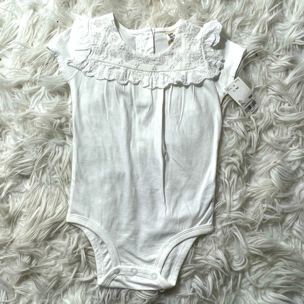 OshKosh B’Gosh White Onesie